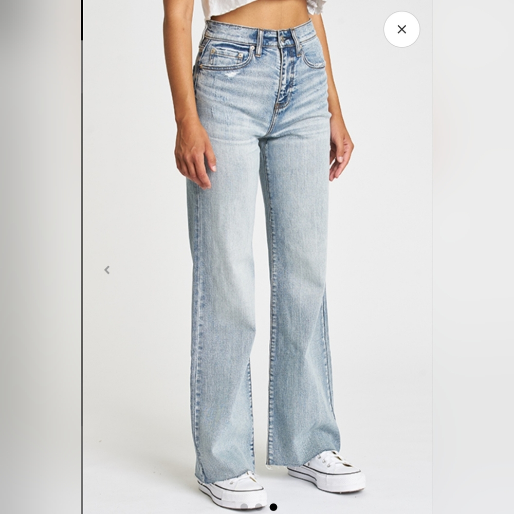 Daze Denim Jean's - Far out high rise wide leg mermaid - size 29 NWT
